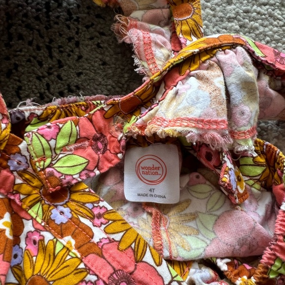 Little Lass And Wonder Nation Girls 4T Jumpsuit Bundle - Picture 6 of 6